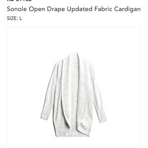 RD Style Open Drape Cardigan